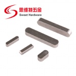 Hardware Fasteners Key Holder Stainless Steel Flat Key DIN6885 A Type round end Parallel Keys