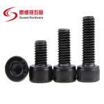 M1.6 M2 M2.5 M3 Socket Cap Screw Bolt Metric Black Zinc Stainless Steel A2 A4 Allen Bolt DIN912