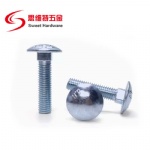 1/4 5/16 3/8 1/2 Stainless Steel Carriage Bolts Galvanized Mushroom Head Screw